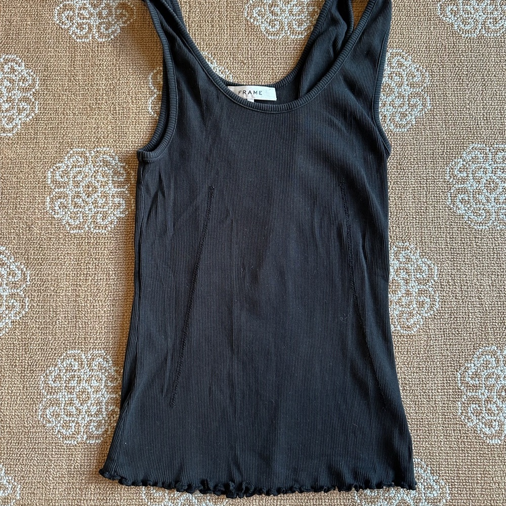 Frame Black Tank